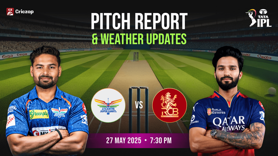LSG vs RCB Pitch Report