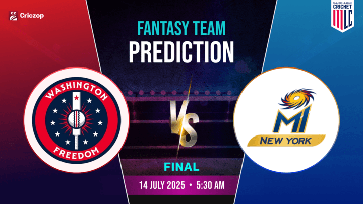 MLC 2025 Final Dream 11 Prediction